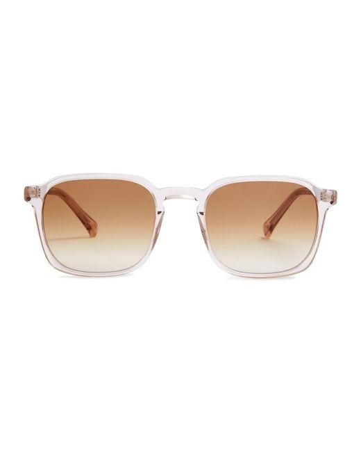 Finlay & Co. White Chepstow Square-frame Sunglasses for men