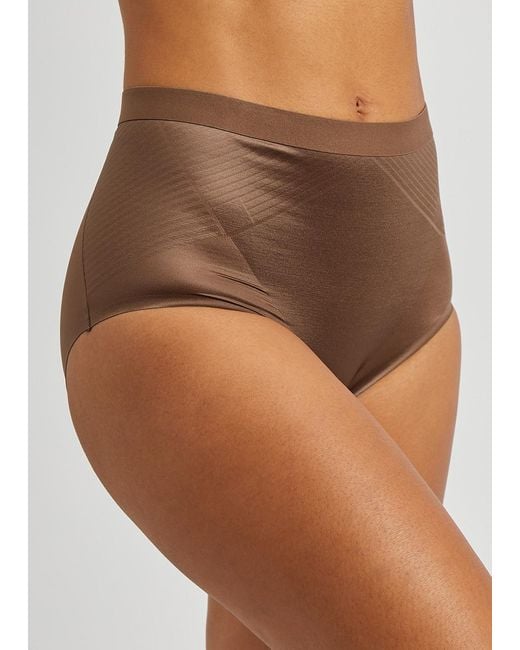 Spanx Brown Thinstincts 2.0 High-Waist Briefs