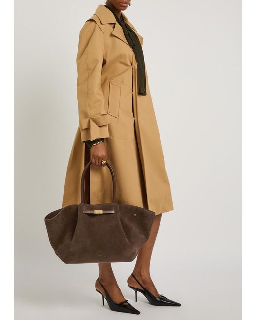 DeMellier London Brown The New York Suede Tote