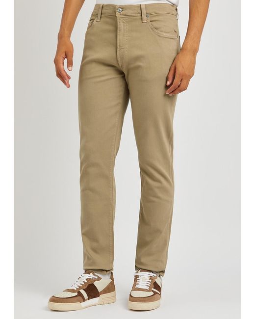 Citizens of Humanity Natural Adler Tapered-Leg Jeans for men