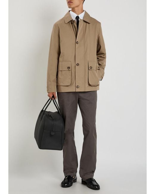 Gant Natural Cotton-Blend Barn Jacket for men