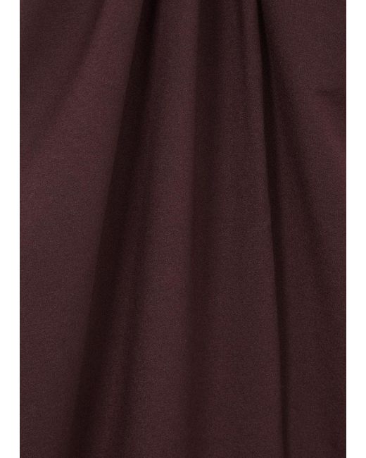 Eileen Fisher Purple Wide-leg Stretch-jersey Trousers