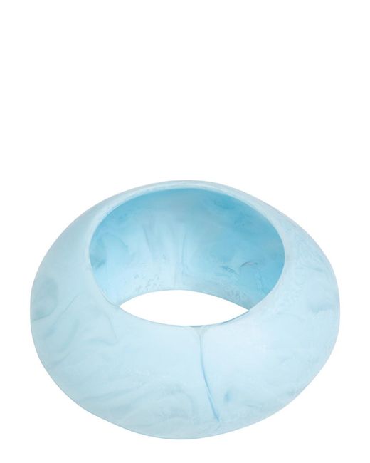 Dinosaur Designs Blue Boulder Bangle