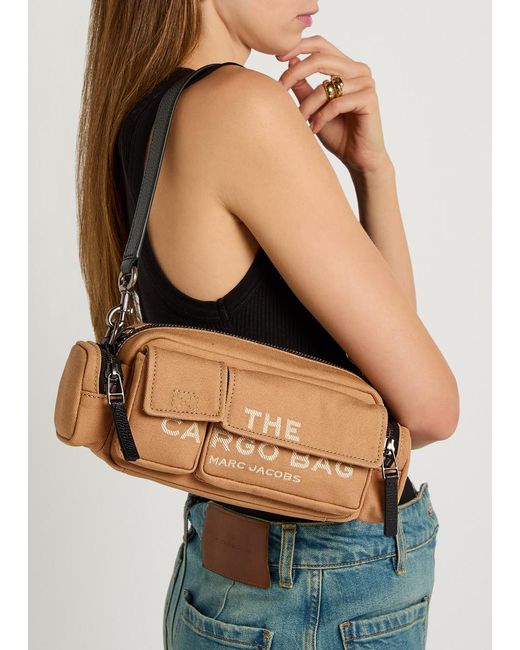Marc Jacobs Metallic The Cargo Canvas Shoulder Bag