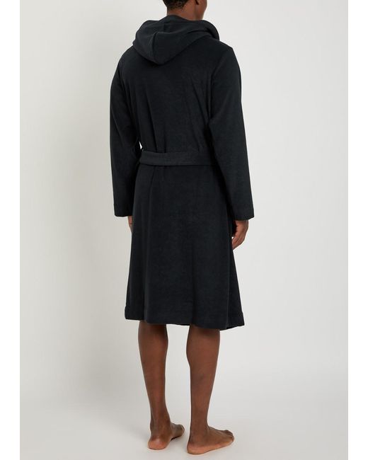 Boss Black Hooded Terry Robe for men