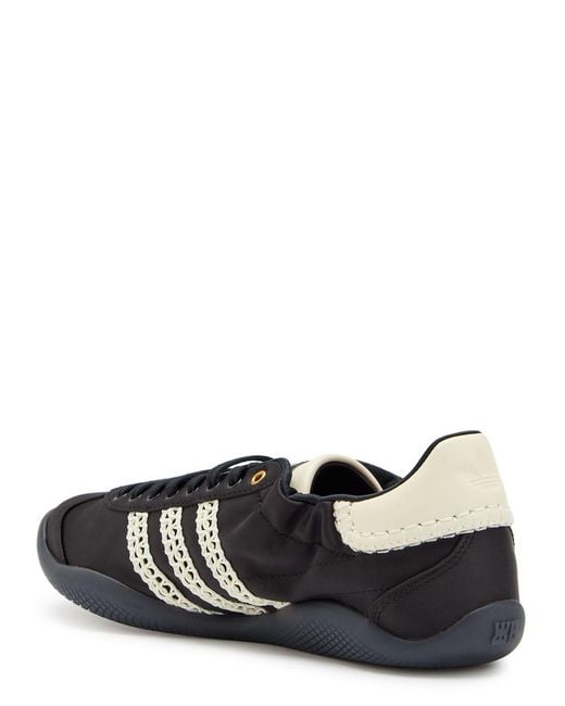 Wales Bonner Black Adidas X Karintha Satin Sneakers