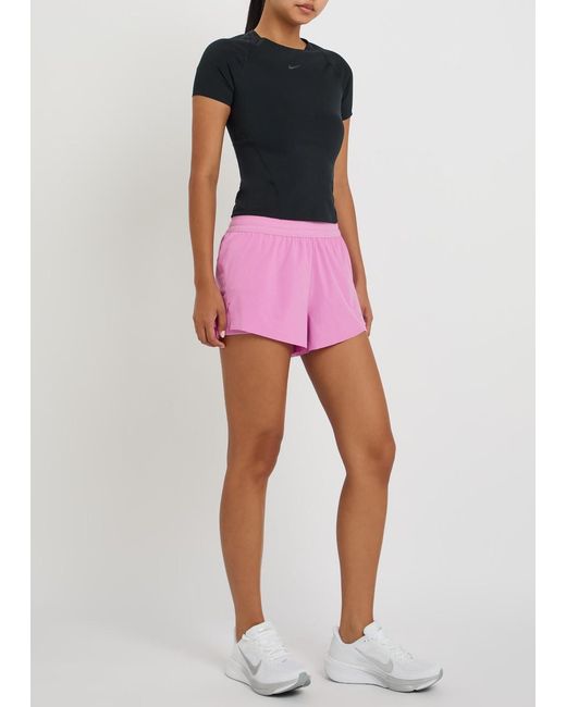 Nike Black Universa Dri-Fit Stretch-Jersey Top