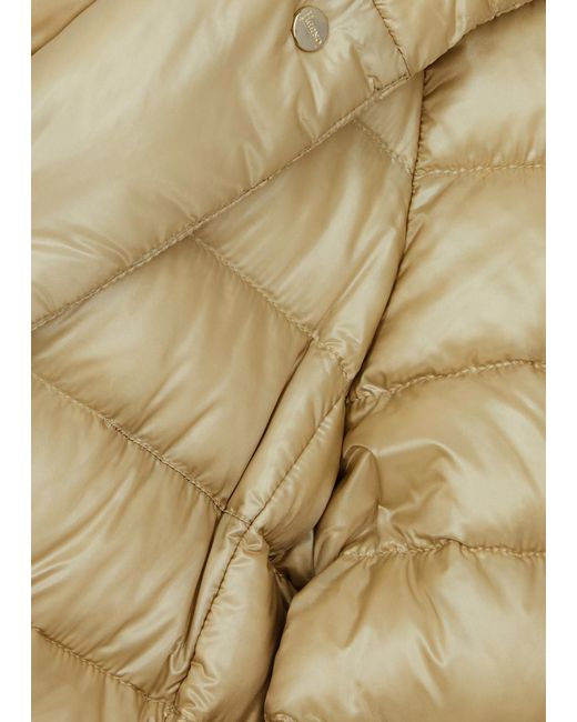 Herno Natural Sofia Quilted Shell Jacket