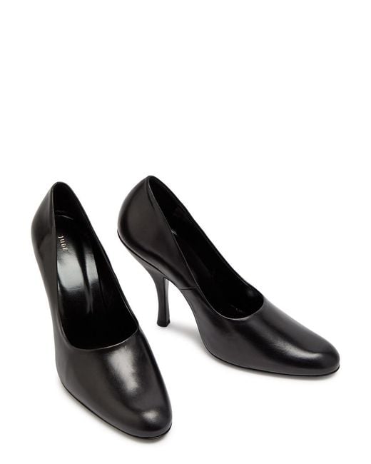 Jude Black Date 105 Leather Pumps