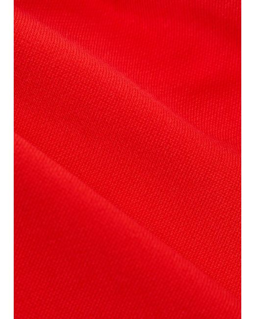 Spense Red Court Piqué Ponte Top