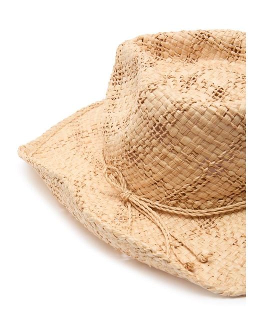 Lack of Color Natural Sundance Raffia Straw Hat