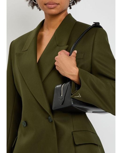 Alaïa Green Double-Breasted Cotton Blazer