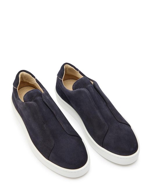 Aurélien Blue Aur3 Suede Sneakers for men