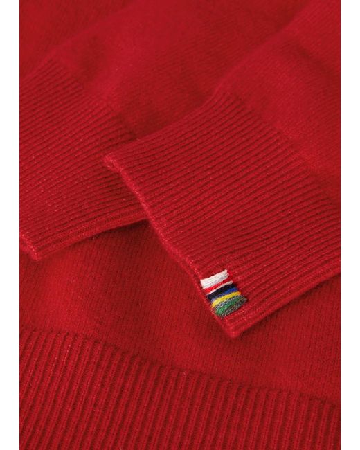 Extreme Cashmere Red N°41 Body Cashmere-blend Jumper