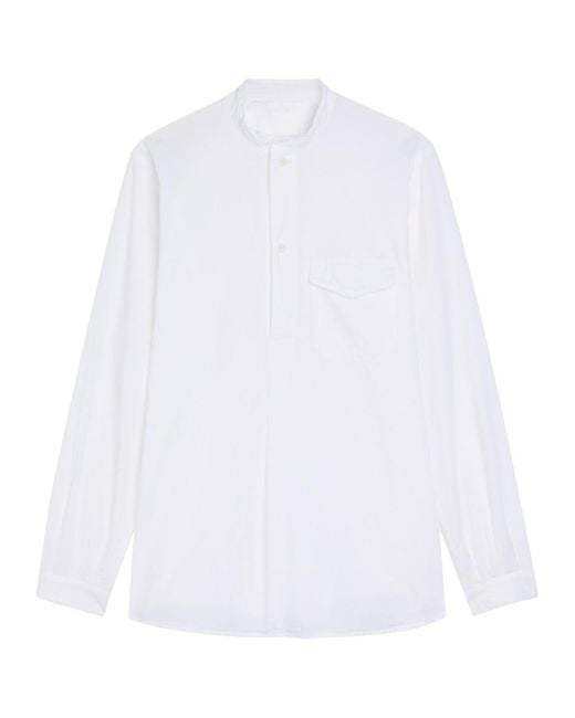 Labo.art White Cotton Shirt for men