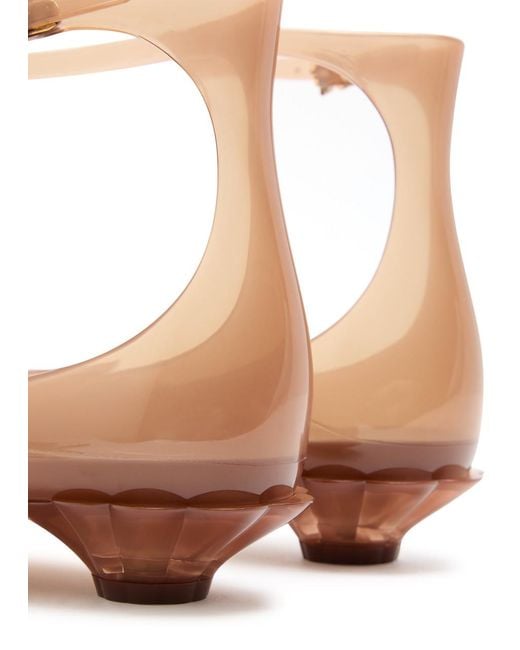 Chloé Pink Chloé Jelly Thong Sandals, Flat Sandals, Uk5 Eu38
