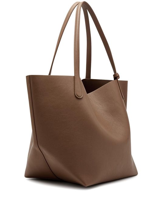 Mansur Gavriel Brown Everyday Leather Tote