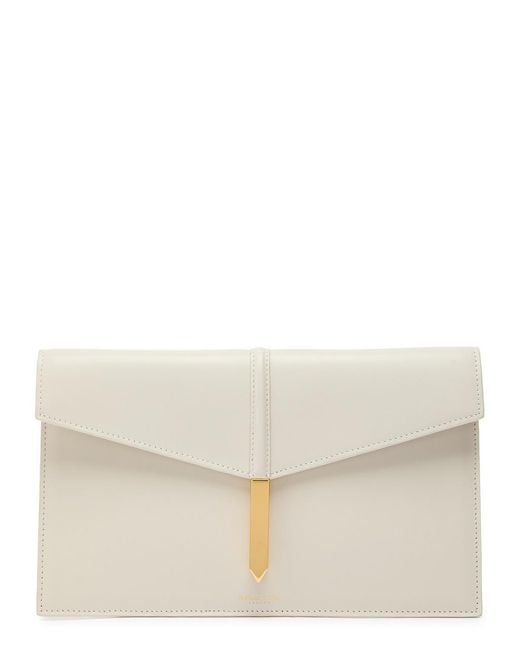 DeMellier London Natural Tokyo Leather Clutch
