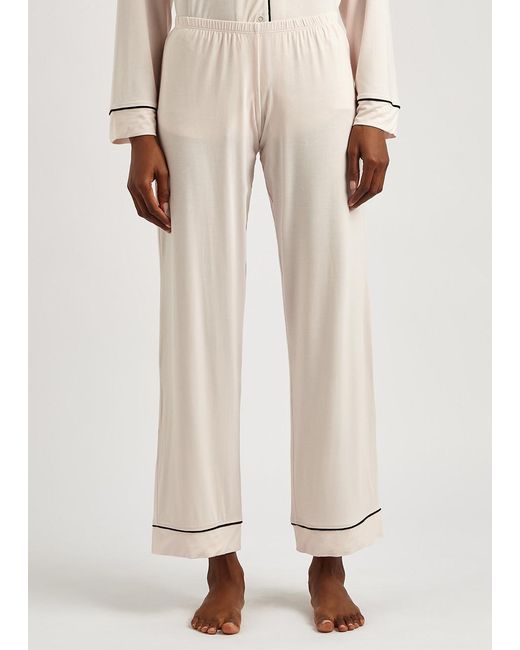 Eberjey Natural Gisele Jersey Pyjama Set