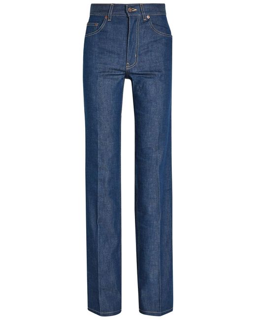 Chloé Blue Straight-Leg Jeans