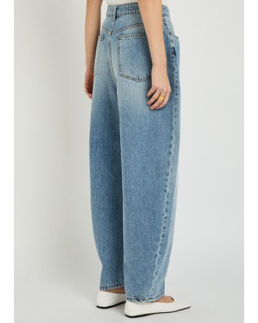 Rohe Blue Barrel-Leg Jeans