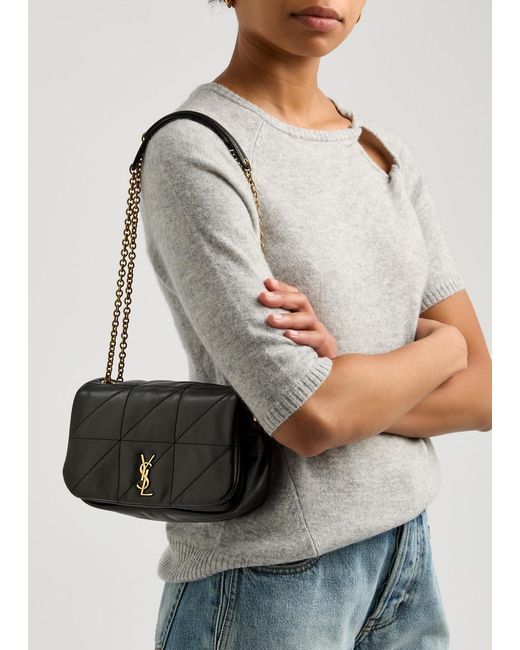 Saint Laurent Black Jamie 4.3 Mini Leather Shoulder Bag