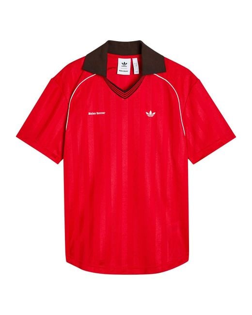 Wales Bonner Red Adidas X Jersey Football T-Shirt