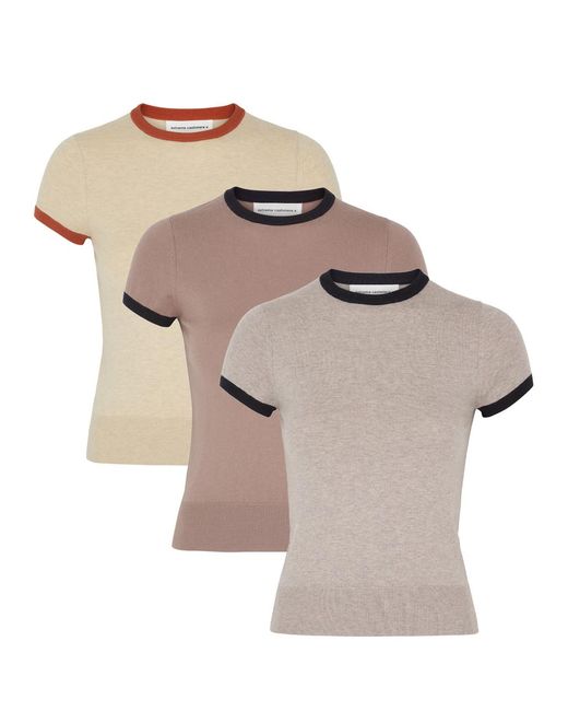 Extreme Cashmere Multicolor N°339 Chloe Cotton-blend T-shirts