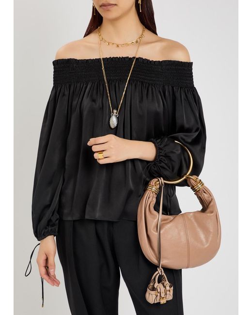 Chloé Natural Paddington Leather Bag Charm