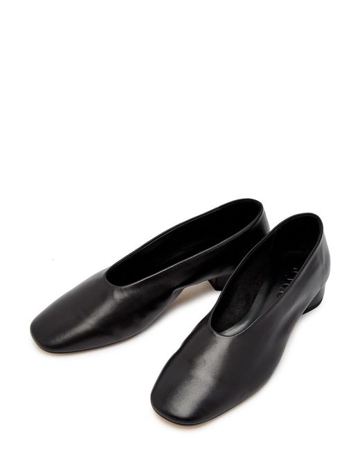 Aeyde Black Delia 20 Leather Pumps