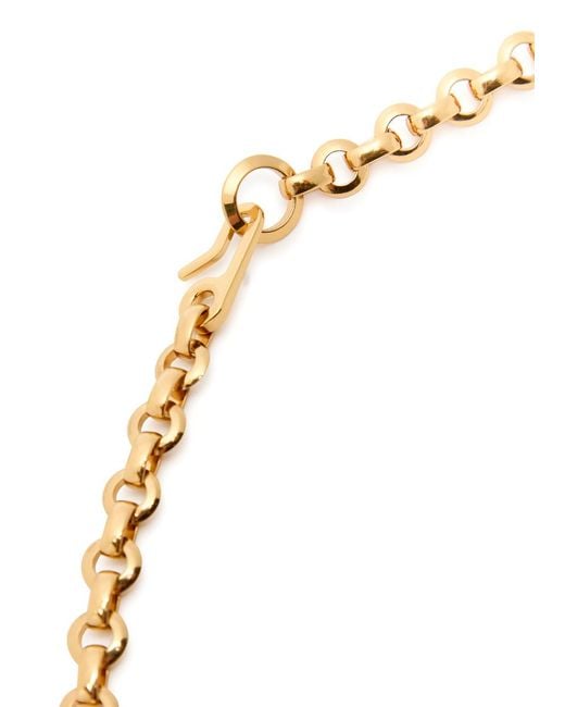 Chloé Metallic The Chloé Letters Belt