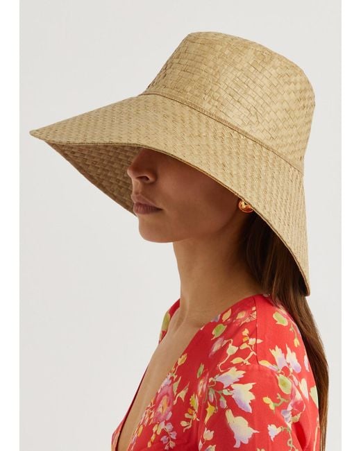 Lack of Color Natural The Cove Straw Bucket Hat