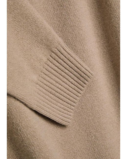Aurélien Brown City Wool And Cashmere-Blend Jumper for men