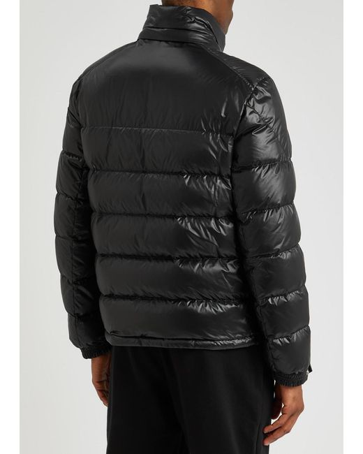 Moncler Black Wollaston Quilted Shell Jacket for men
