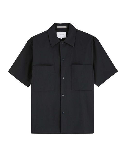 Norse Projects Black Herman Shell Shirt for men