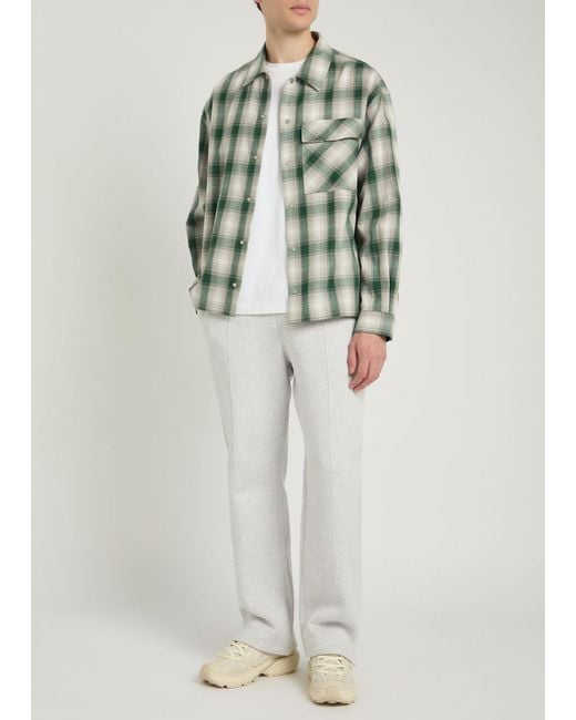 Represent White Initial Straight-Leg Sweatpants for men