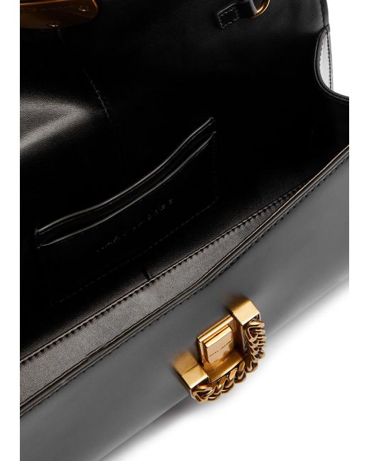 Marc Jacobs Black The St Marc Leather Clutch