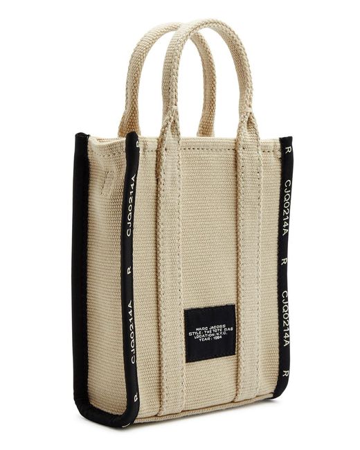 Marc Jacobs Natural The Phone Tote Canvas Cross-body Bag