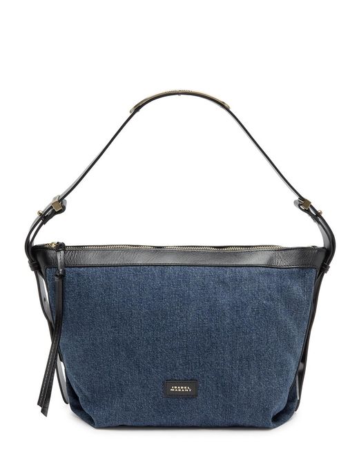 Isabel Marant Blue Leyden Shoulder Bag