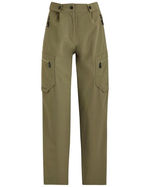 Moncler Pantalone Sportivo Gore-Tex Trousers in Green | Lyst