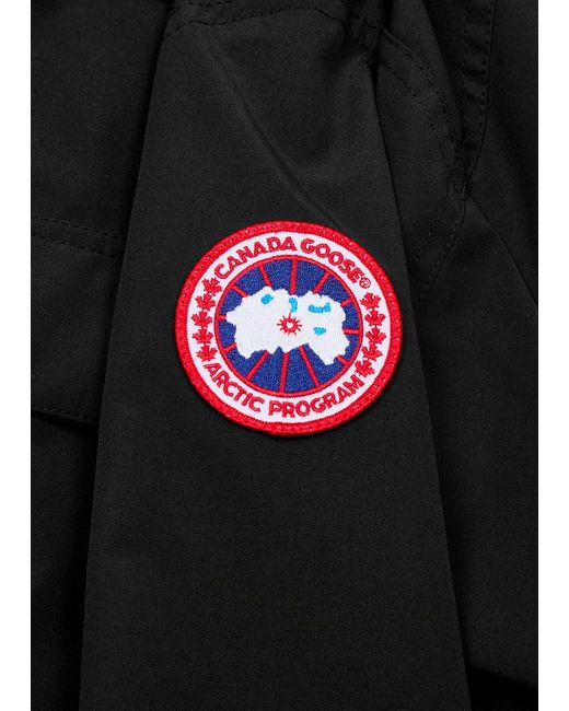 Canada Goose Black Burnadby Chore Arctic Tech Shell Jacket for men
