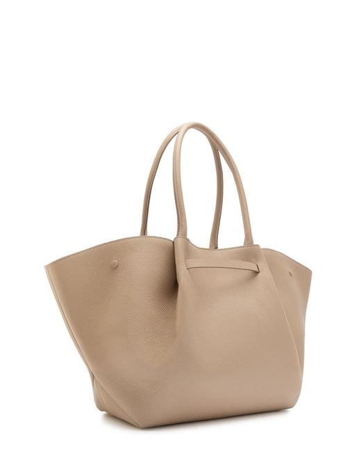 DeMellier London Natural The New York Grained Leather Tote Bag
