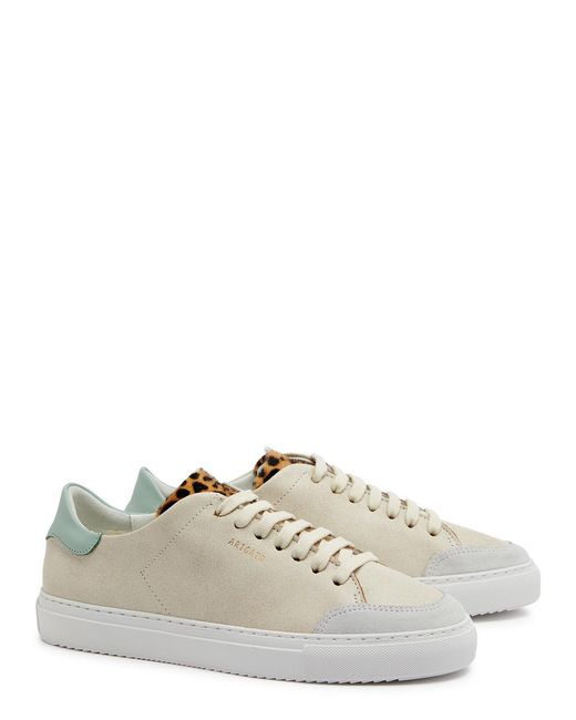 Axel Arigato White Clean 90 Panelled Leather Sneakers