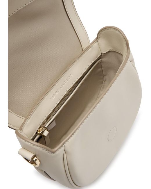 Marc Jacobs Natural The J Marc Small Leather Saddle Bag