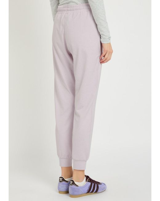 vuori Pink Performance Slubbed-Jersey Sweatpants