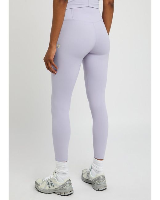 vuori Blue All The Feels Stretch-Nylon Leggings