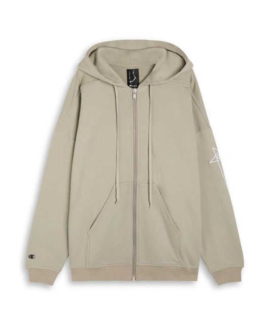 【RICK OWENS】×Champion Jumbo Jason's フーディ Black Champion Edition Jumbo Jason's Hoodie by Rick Owens on