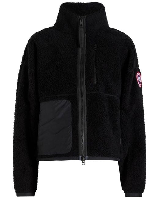 Canada Goose Black Simcoe Fleece Jacket