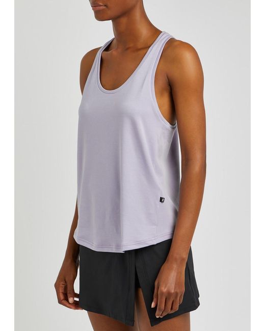 On Shoes Purple Focus Stretch-Jersey Tank