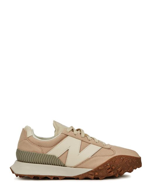 New Balance Xc72 Panelled Canvas Sneakers in Peach (Brown) Lyst UK